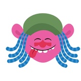 Trolls WhatsApp Sticker #14