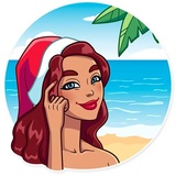 Tropical Holidays WhatsApp Sticker #23