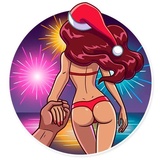 Tropical Holidays WhatsApp Sticker #9