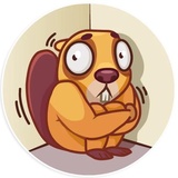 Troy Beaver WhatsApp Sticker #13