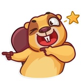Troy Beaver WhatsApp Sticker #14