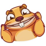 Troy Beaver WhatsApp Sticker #18