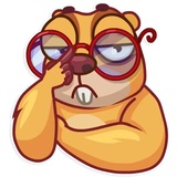 Troy Beaver WhatsApp Sticker #22