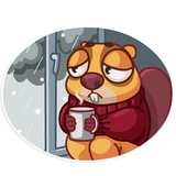 Troy Beaver WhatsApp Sticker #26