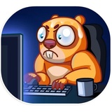 Troy Beaver WhatsApp Sticker #28