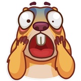 Troy Beaver WhatsApp Sticker #4