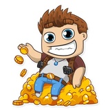 True Gamer WhatsApp Sticker #10