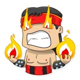 True Gamer WhatsApp Sticker #17