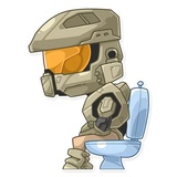 True Gamer WhatsApp Sticker #30