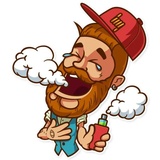 True Vaper WhatsApp Sticker pack