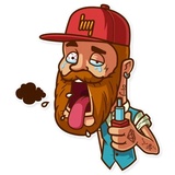 True Vaper WhatsApp Sticker #7