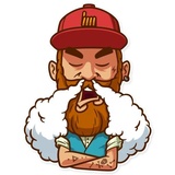 True Vaper WhatsApp Sticker #9