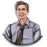 True Detective WhatsApp Sticker #13