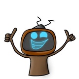 TV Head WhatsApp Sticker #14