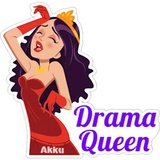 Types of Girl WhatsApp Sticker #12