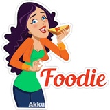 Types of Girl WhatsApp Sticker #17