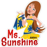 Types of Girl WhatsApp Sticker #25