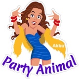 Types of Girl WhatsApp Sticker #29