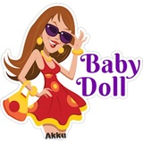 Types of Girl WhatsApp Sticker #3