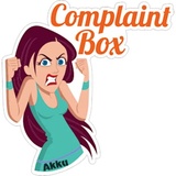 Types of Girl WhatsApp Sticker #8