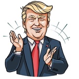 Mr. Trump WhatsApp Sticker #19