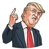 Mr. Trump WhatsApp Sticker #28