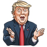 Mr. Trump WhatsApp Sticker #7