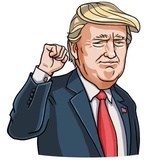 Mr. Trump WhatsApp Sticker #9