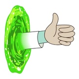 Ultimate Rick and Morty WhatsApp Sticker #11