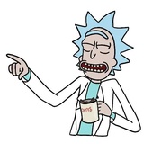Ultimate Rick and Morty WhatsApp Sticker #19