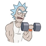 Ultimate Rick and Morty WhatsApp Sticker #22