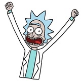 Ultimate Rick and Morty WhatsApp Sticker #27