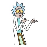 Ultimate Rick and Morty WhatsApp Sticker #29