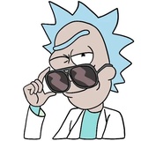 Ultimate Rick and Morty WhatsApp Sticker #9