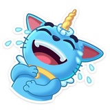 Unicot WhatsApp Sticker #17