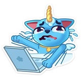 Unicot WhatsApp Sticker #19