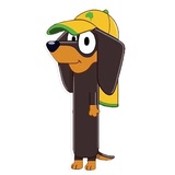 Unofficial Bluey WhatsApp Sticker #13