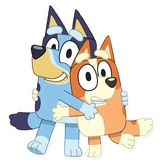 Unofficial Bluey WhatsApp Sticker #18