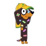 Unofficial Bluey WhatsApp Sticker #27