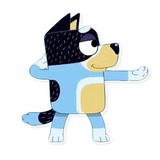 Unofficial Bluey WhatsApp Sticker #28