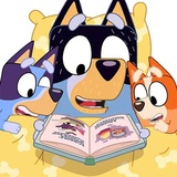 Unofficial Bluey WhatsApp Sticker #29