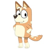 Unofficial Bluey WhatsApp Sticker #4