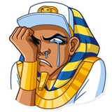 Pharaoh Vadidas WhatsApp Sticker #11