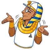Pharaoh Vadidas WhatsApp Sticker #13