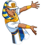 Pharaoh Vadidas WhatsApp Sticker #14