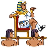 Pharaoh Vadidas WhatsApp Sticker #15