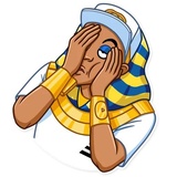 Pharaoh Vadidas WhatsApp Sticker #19