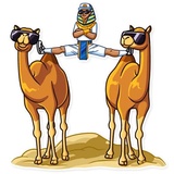 Pharaoh Vadidas WhatsApp Sticker #22