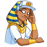 Pharaoh Vadidas WhatsApp Sticker #28