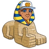 Pharaoh Vadidas WhatsApp Sticker #3